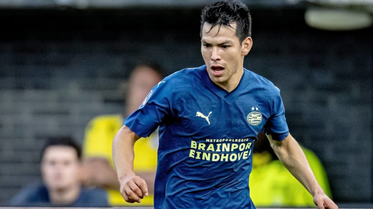 Chucky' Lozano retorna en plena forma a los entrenamientos del PSV